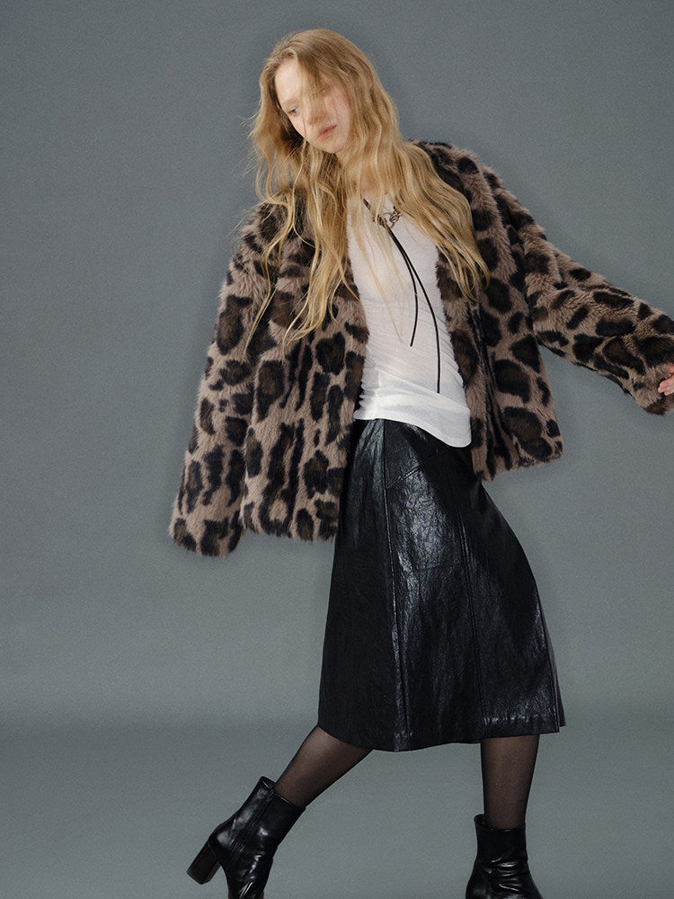 Leopard Short Jacket