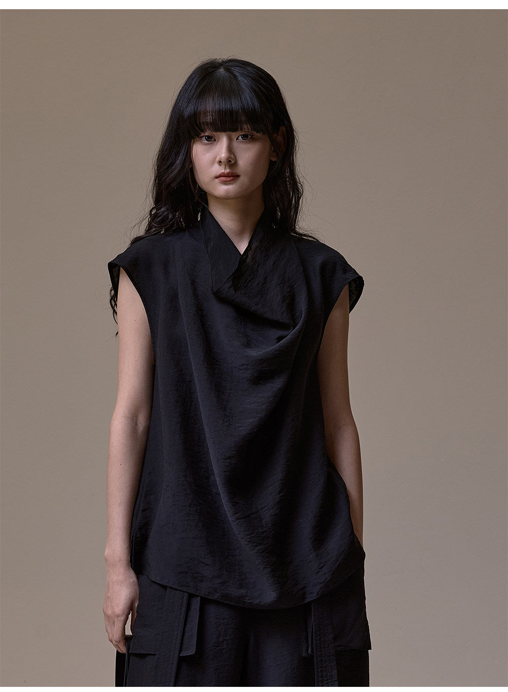 Drape Neck Top