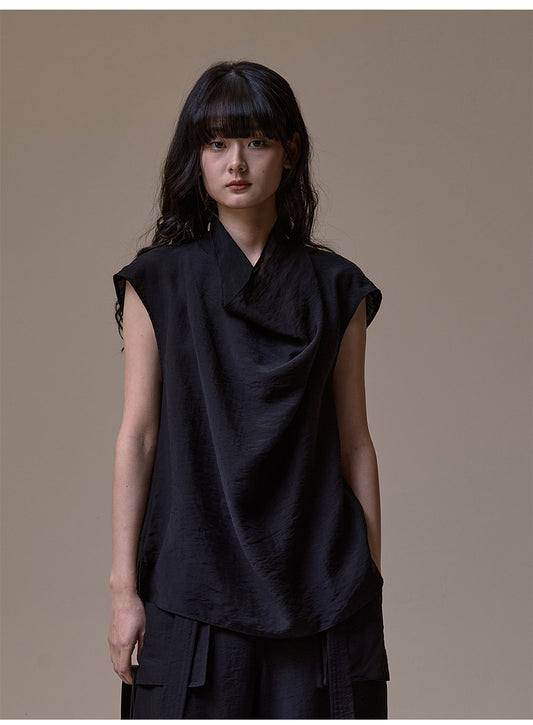 Drape Neck Top