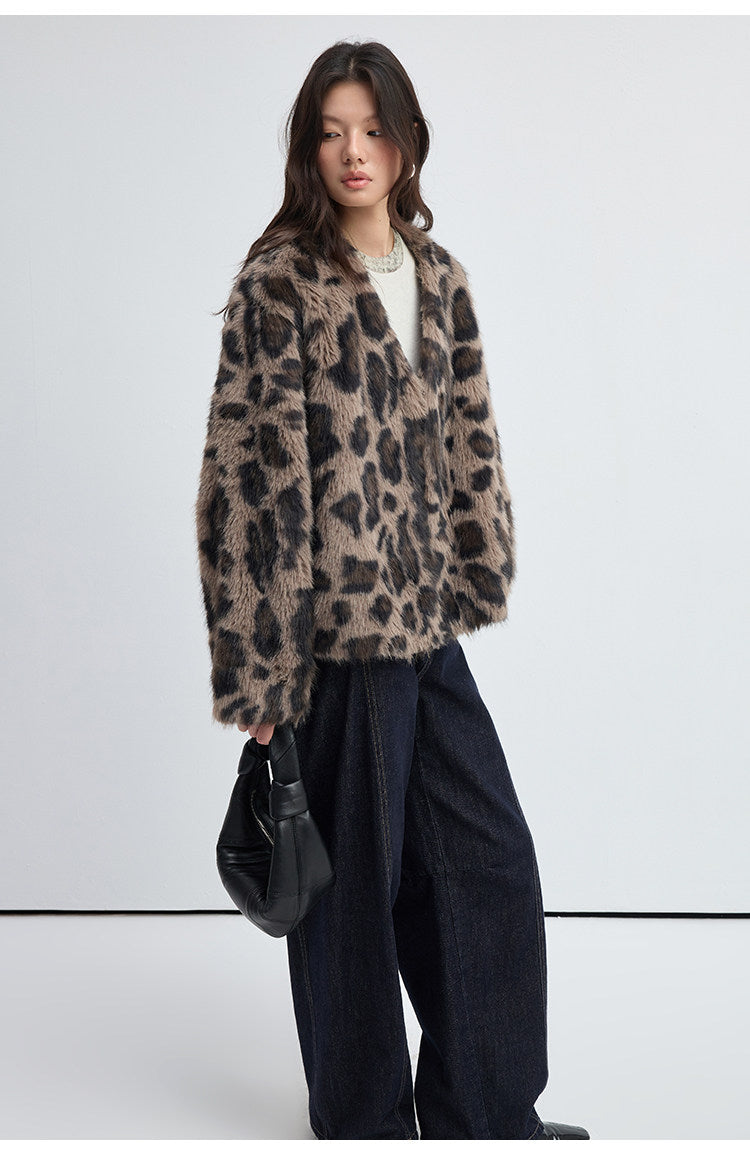 Leopard Short Jacket