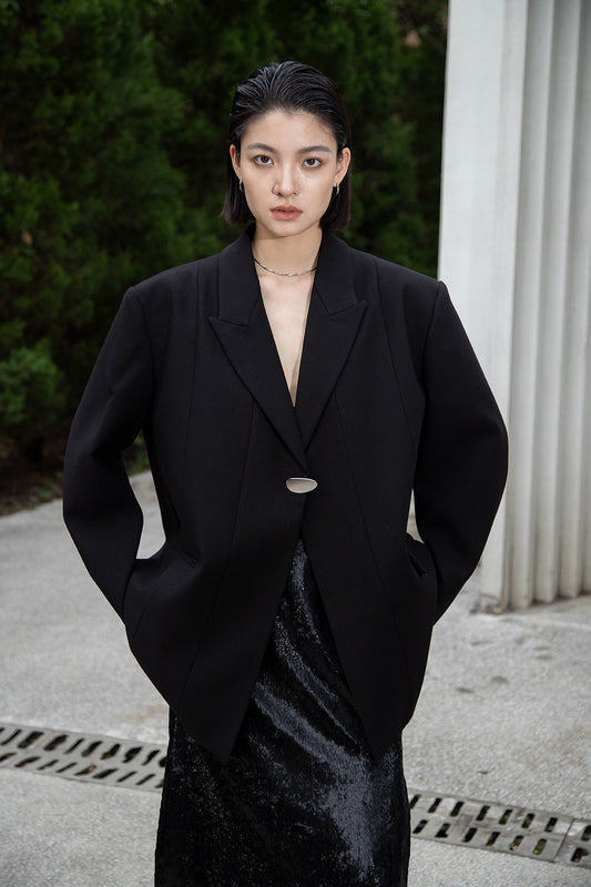 Single Button Jacket