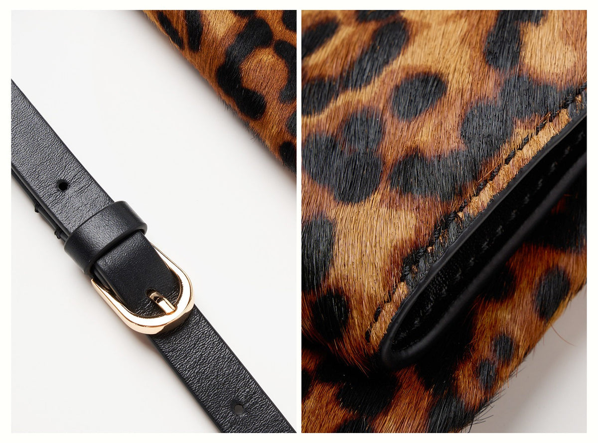 Smoky Leopard Shoulder Bag