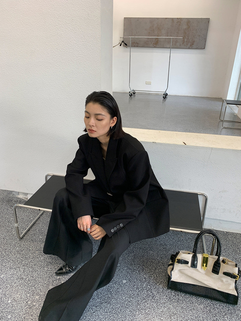 Single Button Jacket